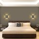 thumbnail image 3 of Lámpara de pared Led moderna de 18w, aplique de pared impermeable, lámpara de pared Led de aluminio para interiores y exteriores para sala de estar, dormitorio, baño, pasillo, escalera, porche de entrada esquí esquí Gafas de esquí, 3 of 5