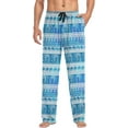 thumbnail image 4 of Asian Style Boho Pajama Pants Mens Lounge Pants Lightweight Men Pajama Bottoms with Drawstring Pockets, 4 of 7