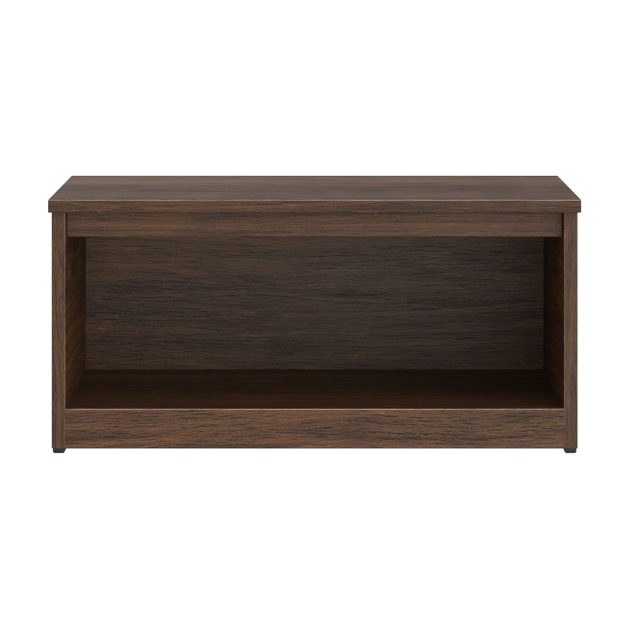 (3 pack) Mainstays Ardent Open Shelf Modular Storage System, Walnut
