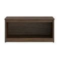 thumbnail image 5 of (4 pack) Mainstays Ardent Open Shelf Modular Storage System, Walnut, 5 of 19