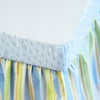 BreathableBaby Breathable Fitted Crib Sheet – Blue