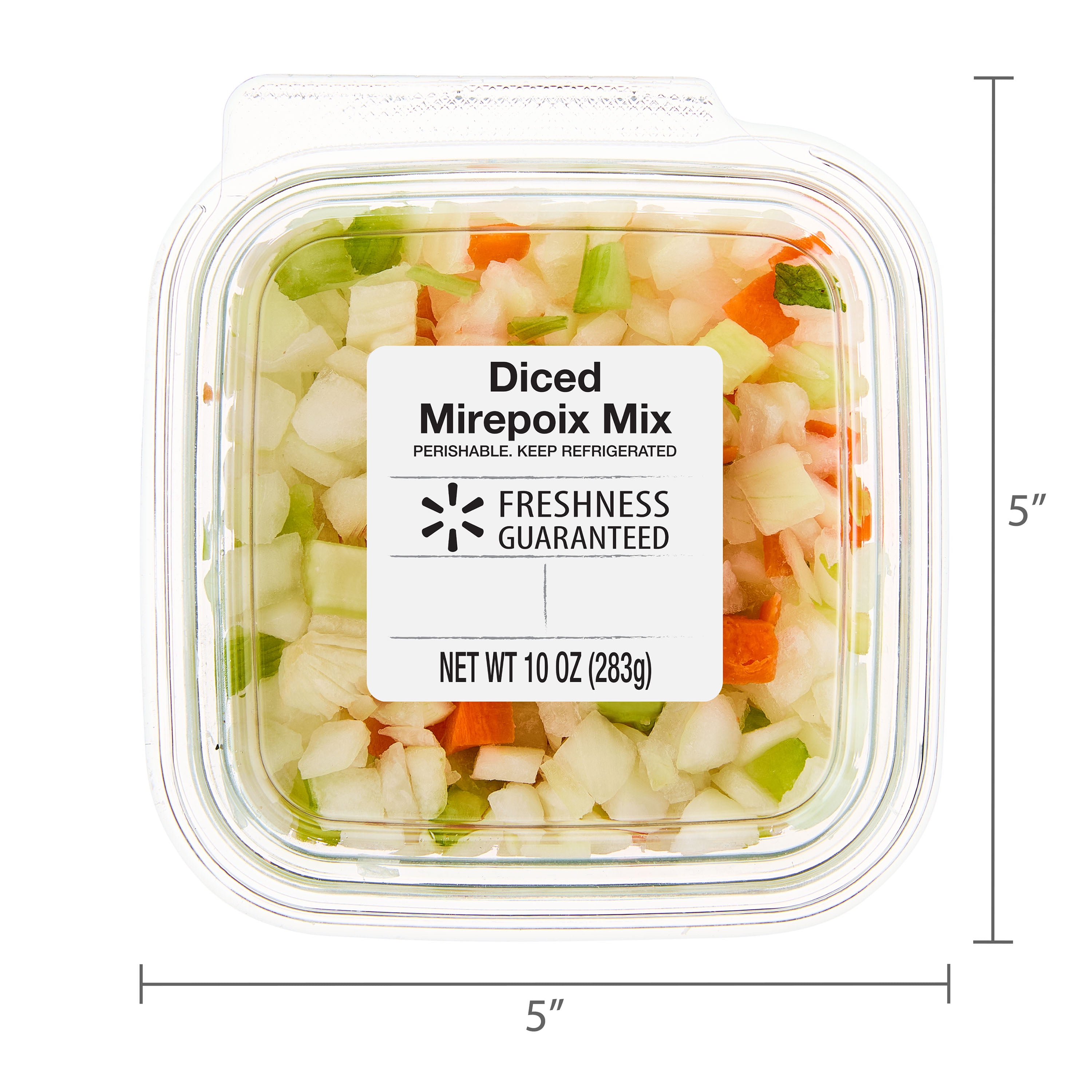 Freshness Guaranteed Diced Fresh Mirepoix Blend, 10 oz