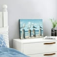 thumbnail image 3 of ZFLMY Coast Seagull Decoration - Seabird Canvas Beach Wall Art, Lake &amp; Ocean Theme Artwork Bedroom Bathroom Art 20x16in, 3 of 6
