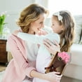 thumbnail image 4 of Dvkptbk Artificial 5 Roses Flower Leaf Mother's Day Bouquet Wedding Home Decoration, 4 of 7