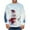 Light Blue, variant on IROINNID Reduced Christmas Sweater for Men Round Neck Pullover 3D Snow Printed Realistic Print Tops,Light Blue