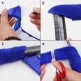 thumbnail image 5 of 10 Metre Tennis Racket Badminton Racket Grip Tape Absorbent Towel Racket Non-Slip Towel Grip Wrap Overgrip for Badminton, Tennis and Squash, Black, 5 of 5