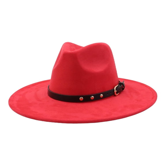 LIUYUNNN Leather Hat Bands for Cowboy Hats Timeless Fedora Hat For And – Wide Brim Jazz Style With Ethnic Design Flat Unisex Fashion Headwear, One Size