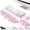 Pink, variant on Sugagale 2-Pack Ergonomic Memory Foam Wrist Rest Pad for Keyboard & Mouse, Non-slip Support Cushion