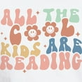thumbnail image 3 of CafePress - All The Cool Kids Are Reading T Shirt - Men's White Classic Cotton T-Shirts, 3 of 4