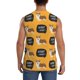 thumbnail image 4 of Balery Corgi Camisetas sin mangas para hombre, absorbe la humedad y protege contra el mal olor.-Small, 4 of 7