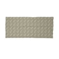 thumbnail image 2 of Flower Neck Gaiter, Florals Bud Swirls, Unisex, Brown and Khaki, by Ambesonne, 2 of 3