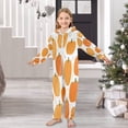 thumbnail image 6 of Vzayyk 4T-14Y Size Aviliable Cozy One-Piece Footless Sleeper Pajama Orange Pumpkins, 6 of 8