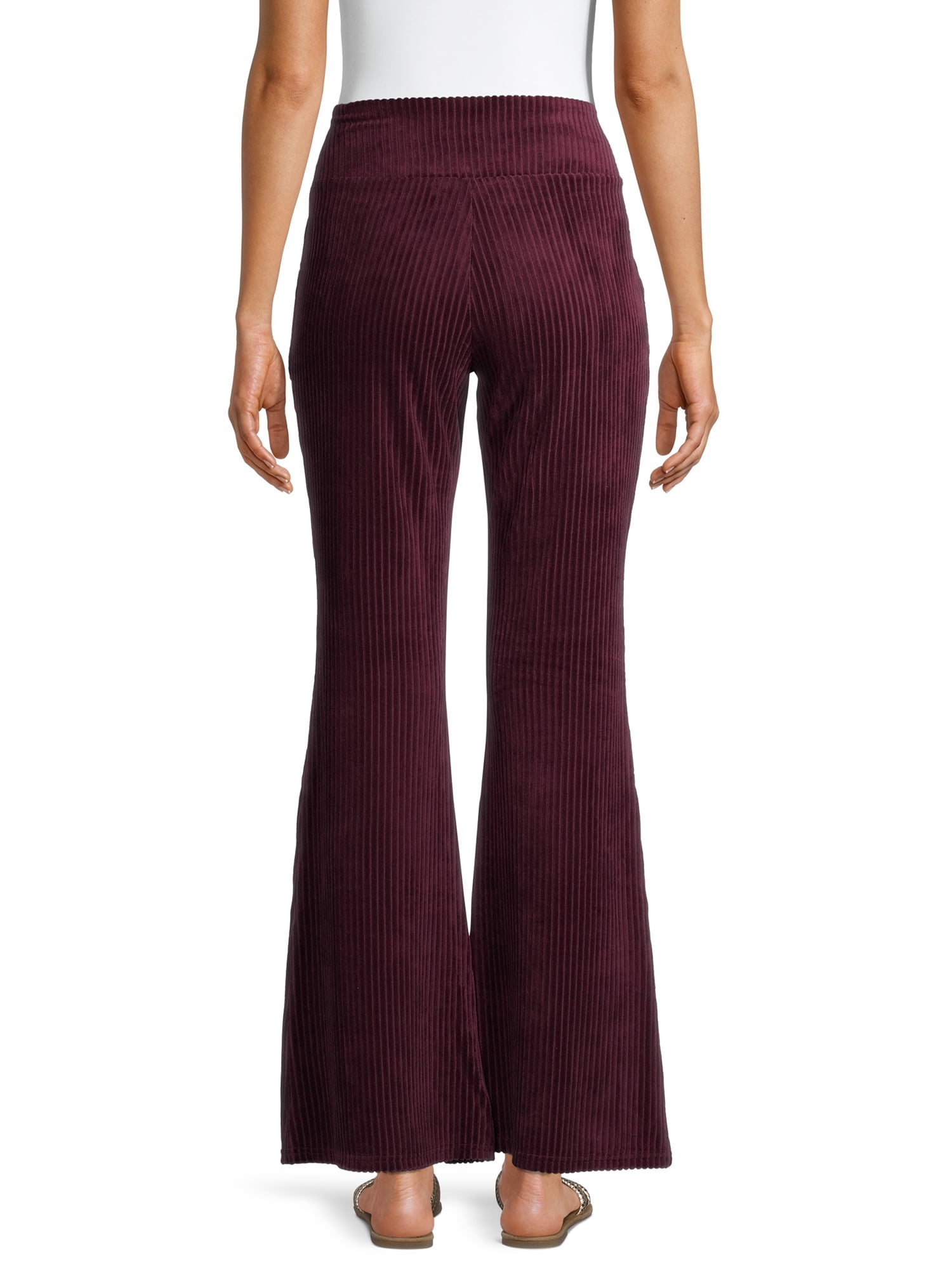 pull on stretch cord trousers