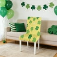 thumbnail image 6 of Twfbrm St. Patricks Day Chair Covers, Universal Green Shamrock Print Stretch Chair Slipcovers, Soft Breathable Decorative Seat Cover Removable Washable Chair Protector for Dining Room & Kitchen, 6 of 6