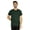 Dark Green, variant on Solid Short Sleeve Crewneck T-ShirtForMens Lightweight EverydayShirtsW/ Patch Pocket
