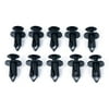 Xprite 10pcs Black Replacement Grille Fastener Rivet Push Pin Clips for 07-18 Jeep Wrangler