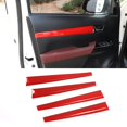 thumbnail image 5 of For 2015-2021 Car Inner Door Panel Cover Trim Car Styling Red, 5 of 5