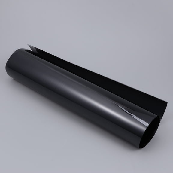HOOWIFFY Black Window Film Sticker for Home Office Easy Install Thermal Insulation