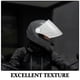 thumbnail image 3 of Casco abatible con visera transparente para parabrisas, protector de viento para motocicleta, accesorio para moto, bicicleta eléctrica, 3 of 8