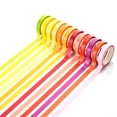 thumbnail image 4 of SHISUYAN 40 Pcs DIY Washi Tapes Hand Book Album Colorful Paper Tapes Decorative Adhesive Tapes for Crafts Journals Planners, 4 of 9