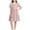 B White, variant on Girls Floral Dress Cotton Puff Short Sleeve Crewneck Summer Casual Tunic Dress White Size 5-6