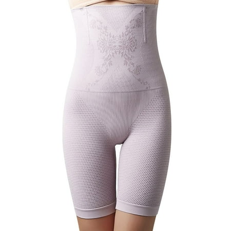 

Tummy Control Shapewear For Dresses Thin Leg High Waist Abdominal Retraction Girdle Waist Belly With Shaping Pants Purple XXL