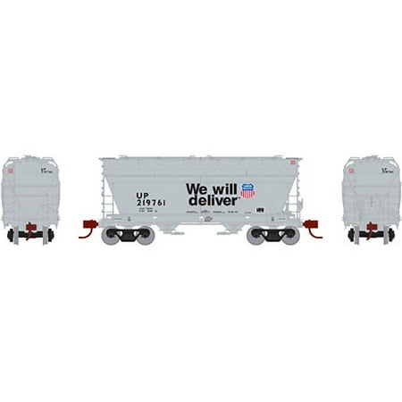 Athearn N Scale ACF 2970 Covered Hopper Union Pacific/UP #219761