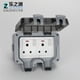 thumbnail image 2 of Enchufe Resistente A La Intemperie Para Exteriores Ip66 Impermeable Europeo 6 Agujeros 15A Interruptor De Carga A Prueba De Lluvia Toma De Corriente Industrial Para Baño Jardín Methold HA018995-00, 2 of 7