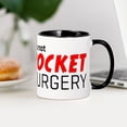 thumbnail image 4 of CafePress - It's Not Rocket Surgery Mug - 11 oz Ceramic Mug - Novelty Coffee Tea Cup, 4 of 6