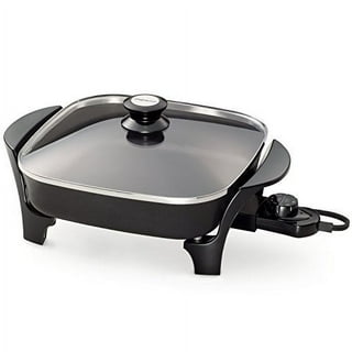 Presto 06857 16-inch Electric Foldaway Skillet, Black & 07046 Tilt