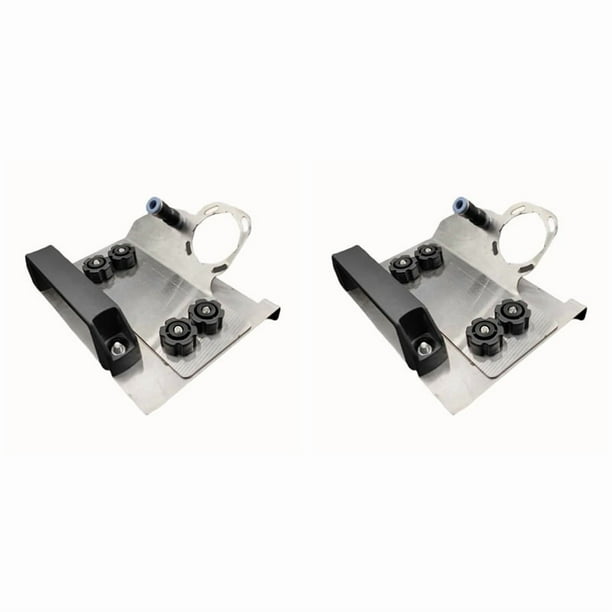 2X Soporte para Amoladora Angular para Corte de Chaflán de Azulejos A 45°, Soporte para Achaflanado de Azulejos para Amoladora Angular, Soporte de Corte Especial B