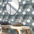 thumbnail image 4 of JoyMoreHome Kitchen Backsplash Peel and Stick Tile Stickers 3D Brick Matte,Sticky Tiles for Bathroom Shower Wall Fireplace Surround, 4 of 9