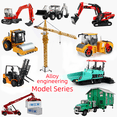 thumbnail image 2 of Kaidiwei vehículo de ingeniería de aleación modelo excavadora camión de bomberos carretilla elevadora coche de juguete para niños, 2 of 6