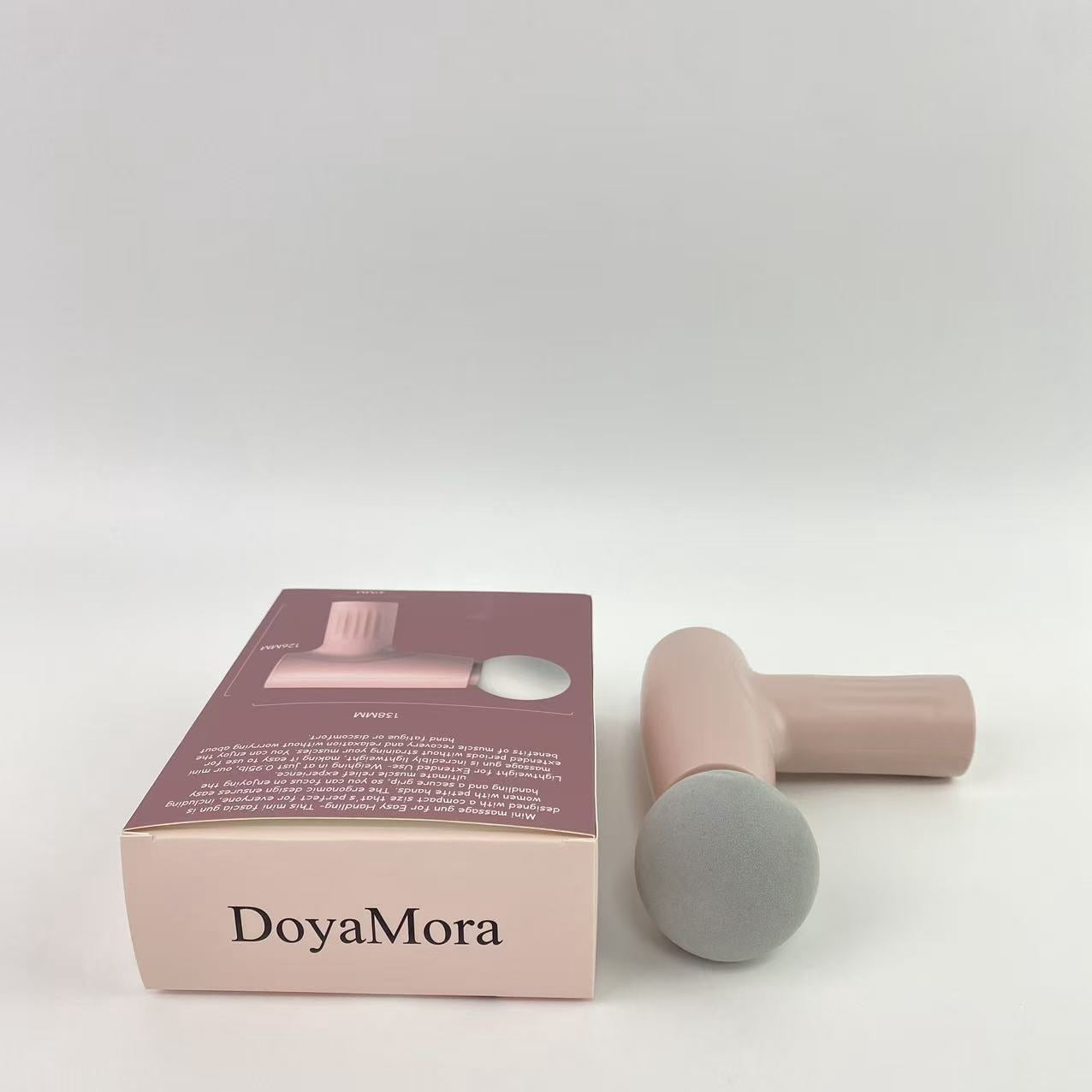 DoyaMora Massage apparatus,Massage Fascia Gun Mini Deep Tissue Small Massager,Muscle Percussion Pink for Women,Athletes,Super Quiet