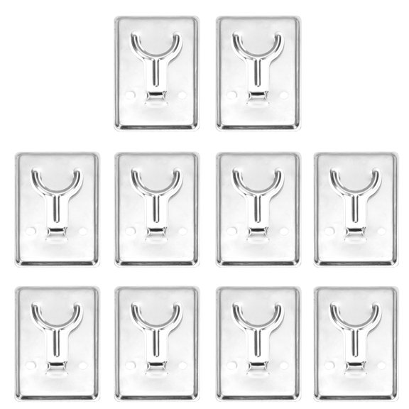 Mosquito Coil Stand Set with Iron Material for Safe Home Use 10 Pieces Silver