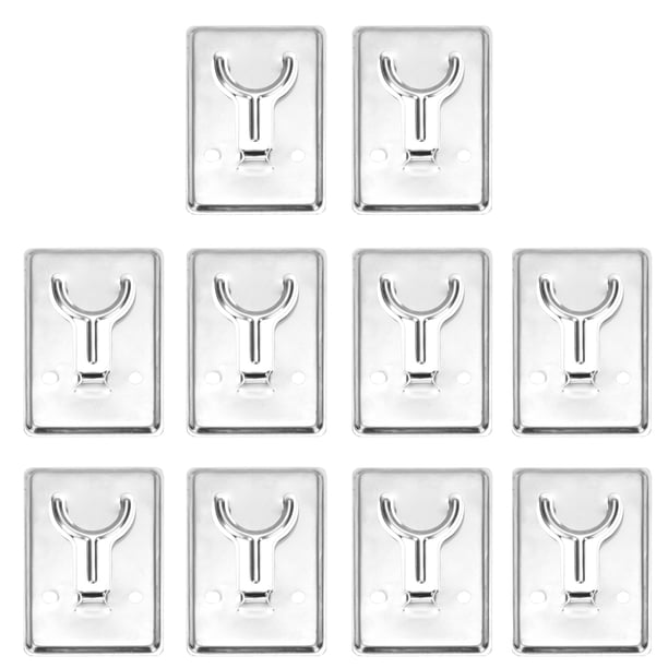 GOOHOCHY Juego de 10 soportes metálicos para incienso repelente de mosquitos en forma de Y (plateados)