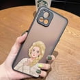 thumbnail image 3 of Matte Case for VIVO Y93 Y91C Y91 Y85 Y77 Y76 Y75 Y73 Y72 Y71 Y53 Y52S Y50 Y35 Y22 4G 5G Case D-Disney Princess Christmas Makeup, 3 of 5