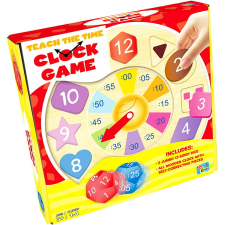 Teach the Time Wooden Clock Game (Best Games Of All Time)