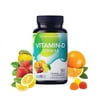 LIVS Vitamin D (2,000 IU) Dietary Supplement, 90 Orange, Lemon & Strawberry Flavored Gummies