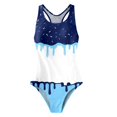 thumbnail image 4 of Tisuna Athletic Swimwear For Girls Youth Kids One-Pieces Tankini Beachwear With Built In Bra Girls Hawaiian Seaside Swimsuit White4 Size 11-12 Years, 4 of 5