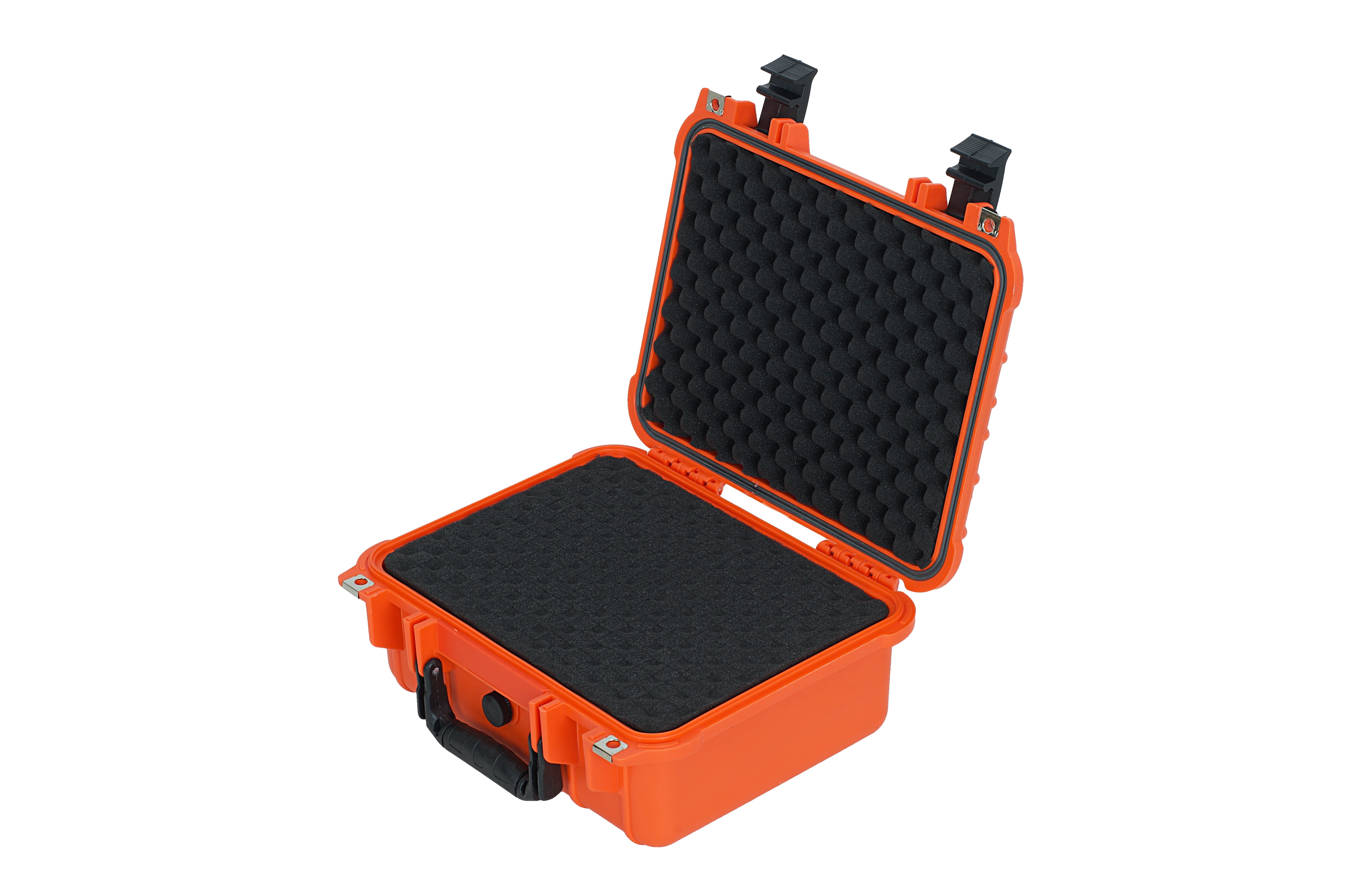 MEIJIA Portable All Weather IP67 Waterproof Hard Case with Customized Fit Foam,Orange,13.35 x11.63x5.98inches