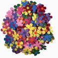 thumbnail image 2 of 300PCS Non Woven Felt Fabric Flower Wall Stickers Party Decor Craft, 2 of 5