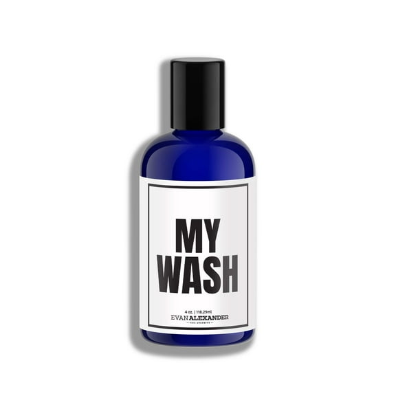 Evan Alexander Fine Grooming MY Wash Detoxifying Beard Shampoo, Fresh, 4 Fluid Ounces