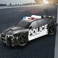 thumbnail image 4 of PEACNNG Police Car Toy Plastic Pursuit Rescue Vehicle with Sirens Sound and Light for Kids Toddlers Boys 1:20, 4 of 5