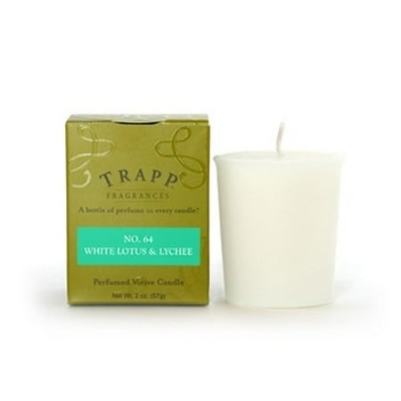 Trapp Candle Flowers - Trapp 2 oz Poured Candle No. 64 White Lotus and Lychee