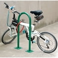 thumbnail image 6 of Global Industrial U-Rack Bike Rack 2-Bike Capacity Flange Mount Green, 6 of 6