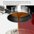 thumbnail image 4 of Porte-filtre Espresso 51mm Porte-Filtre à Café Sans Fond Porte-Filtre Sans Fond 3 Oreilles Couche Unique Porte-Filtre Machine à Café Filtre Sans Fond pour Porte-Filtre Sans Fond, 4 of 8