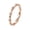 Rose Gold, variant on Womens Irregular Wavy Bamboo Texture Stackable Ring Stainless Steel Minimalist Statement Band Tiny Sparkle CZ Stone Everyday Layering Jewelry