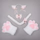 thumbnail image 3 of Accesorios de cosplay de gato lindo, diadema con orejas de gato, guantes con garras de gato, conjunto de accesorios de cola de gato, buen material, estilo fresco y dulce, 3 of 6