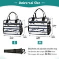 thumbnail image 4 of FORMRS Insulated Lunch Bag Unisex Large Capacity with Shoulder Strap, Light Sharks, 4 of 6
